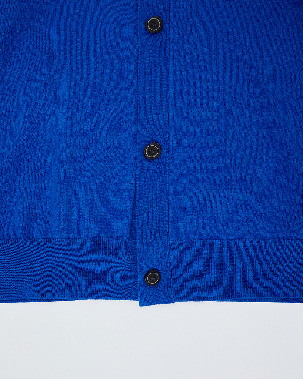 Ader Error - Decal logo cardigan (Z-Blue) product image 8 | TRAB K-Fashion Australia