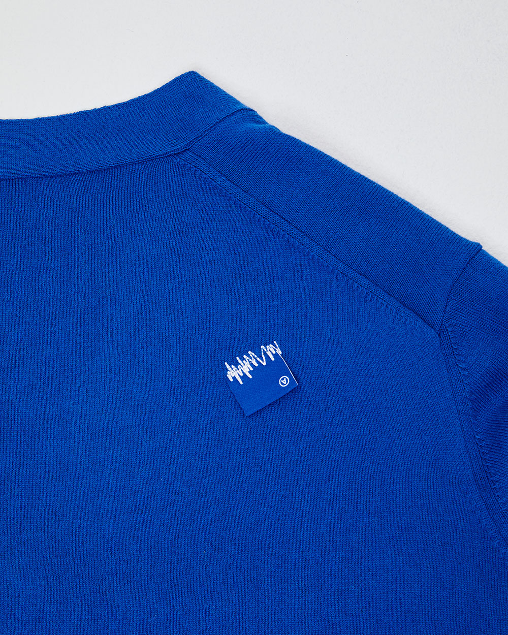 Ader Error - Decal logo cardigan (Z-Blue) product image 9 | TRAB K-Fashion Australia