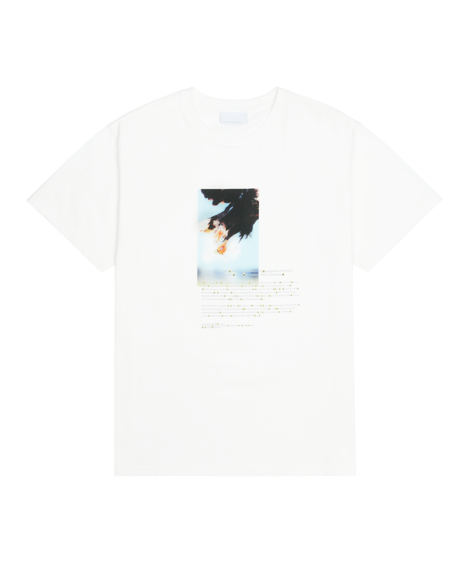 San San Gear - Over Tech T-Shirt (White) product image 4 | TRAB K-Fashion Australia