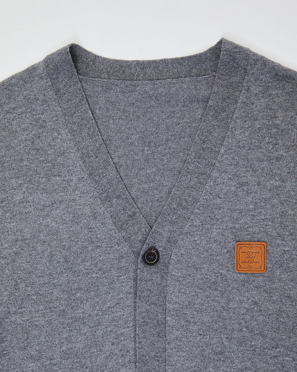 Ader Error - Decal logo cardigan (Grey) product image 5 | TRAB K-Fashion Australia