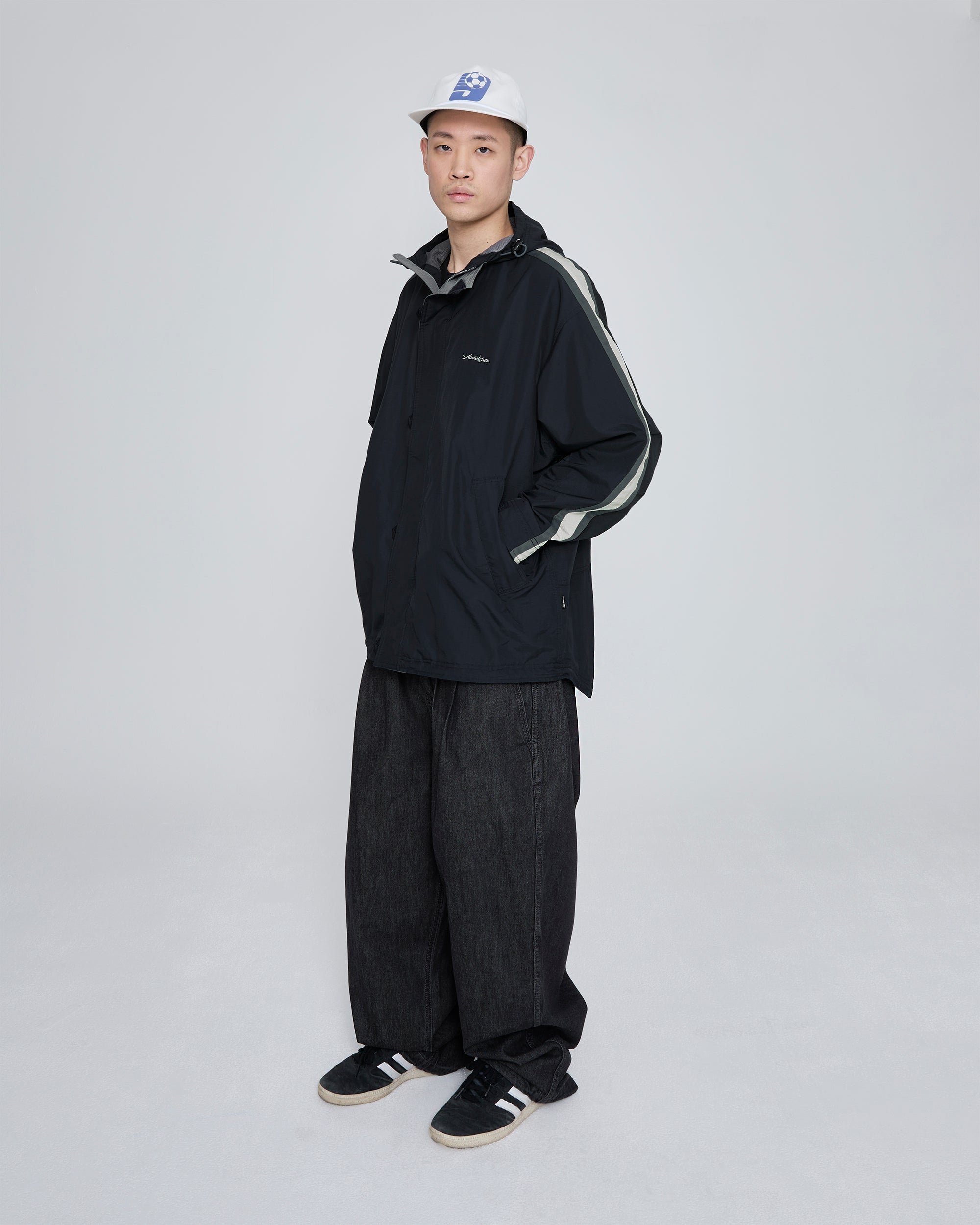 yeseyesee - Striking Windbreaker (Navy) product image 8 | TRAB K-Fashion Australia
