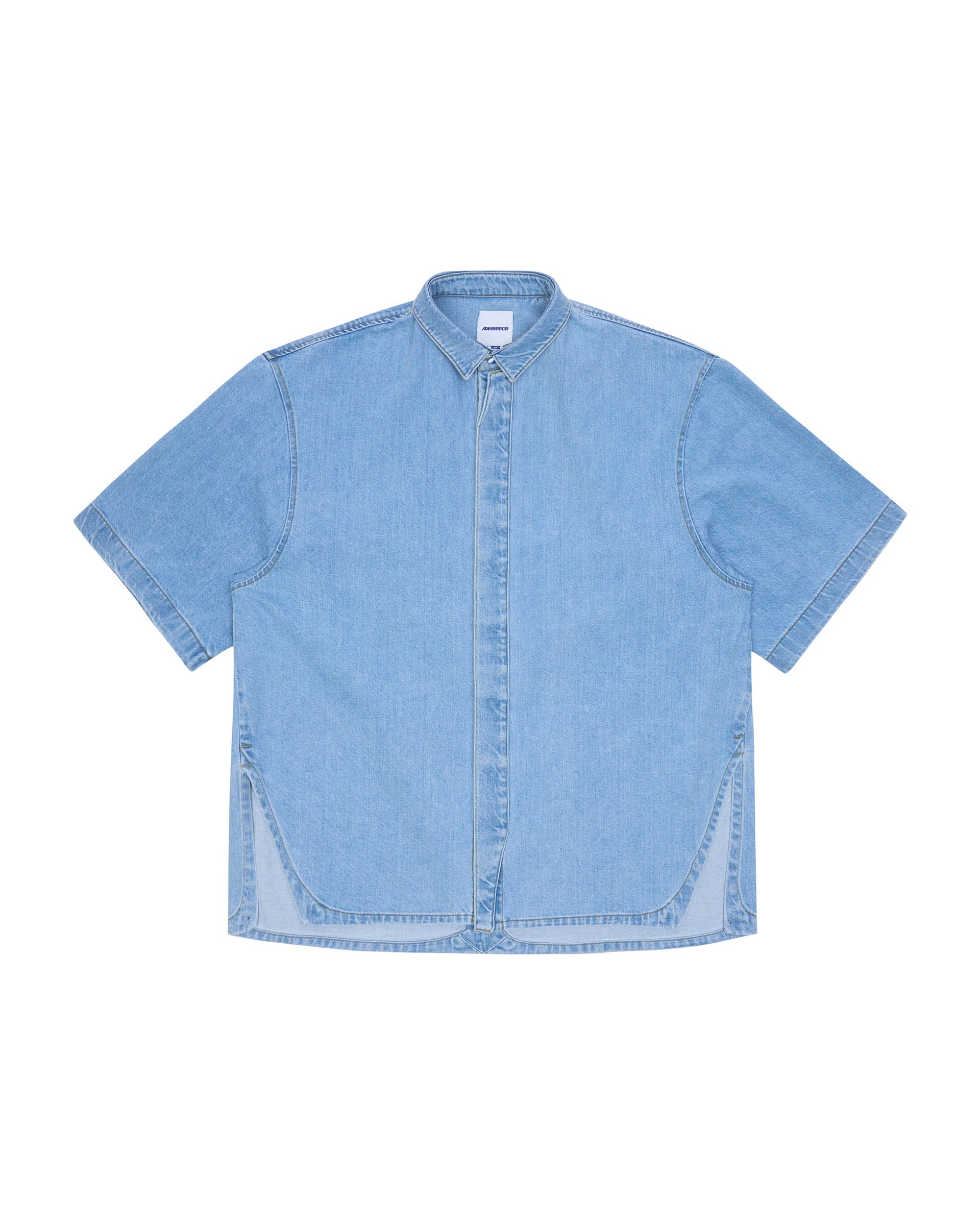 Ader Error - Half Sleeve Shirt Product. 57 (Light Blue) product image 10 | TRAB K-Fashion Australia