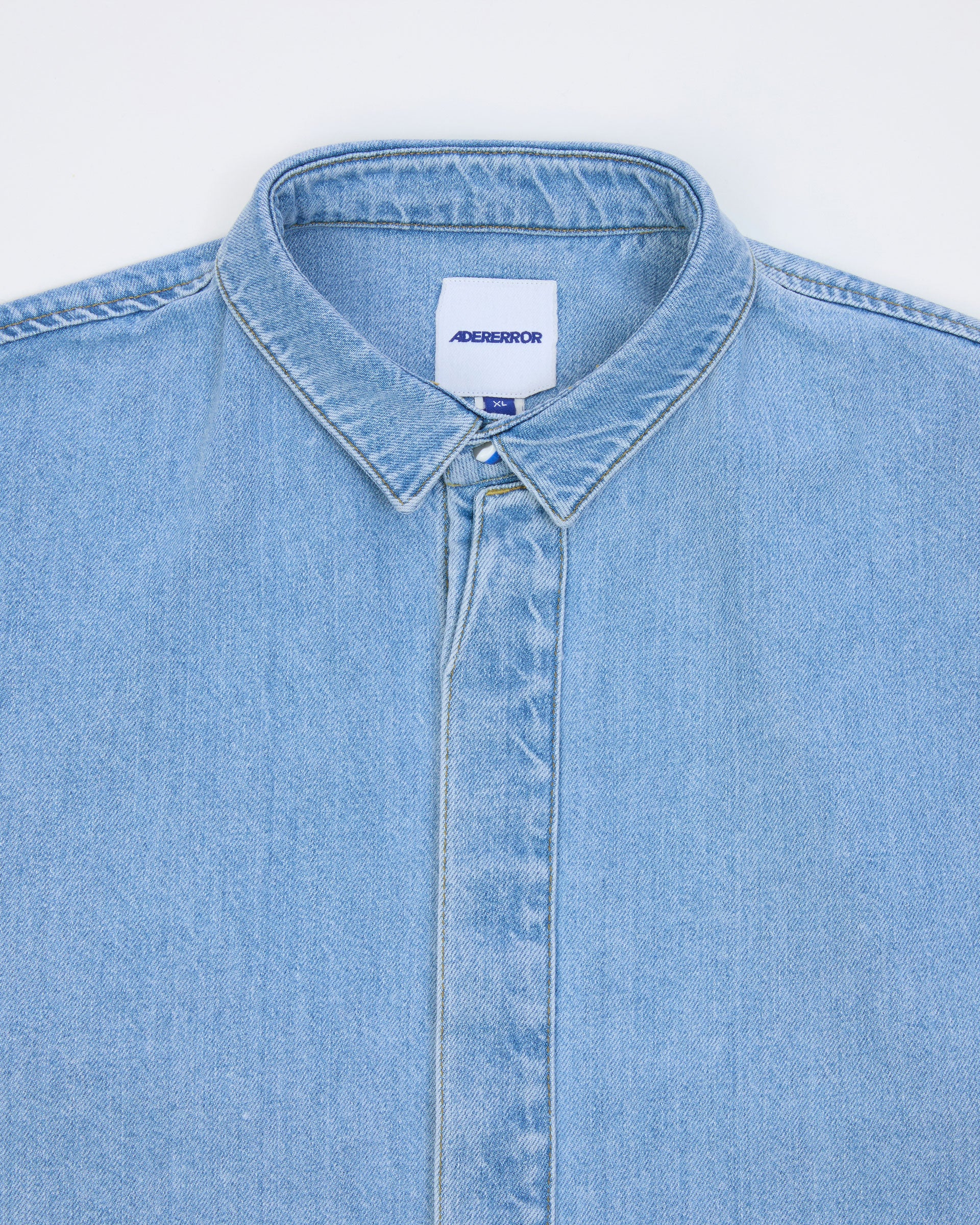 Ader Error - Half Sleeve Shirt Product. 57 (Light Blue) product image 6 | TRAB K-Fashion Australia