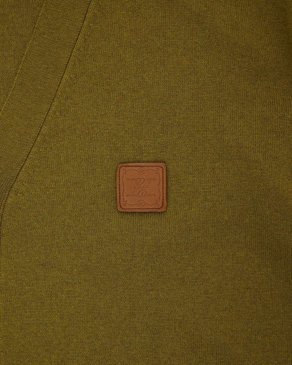 Ader Error - Decal logo cardigan (Khaki) product image 6 | TRAB K-Fashion Australia