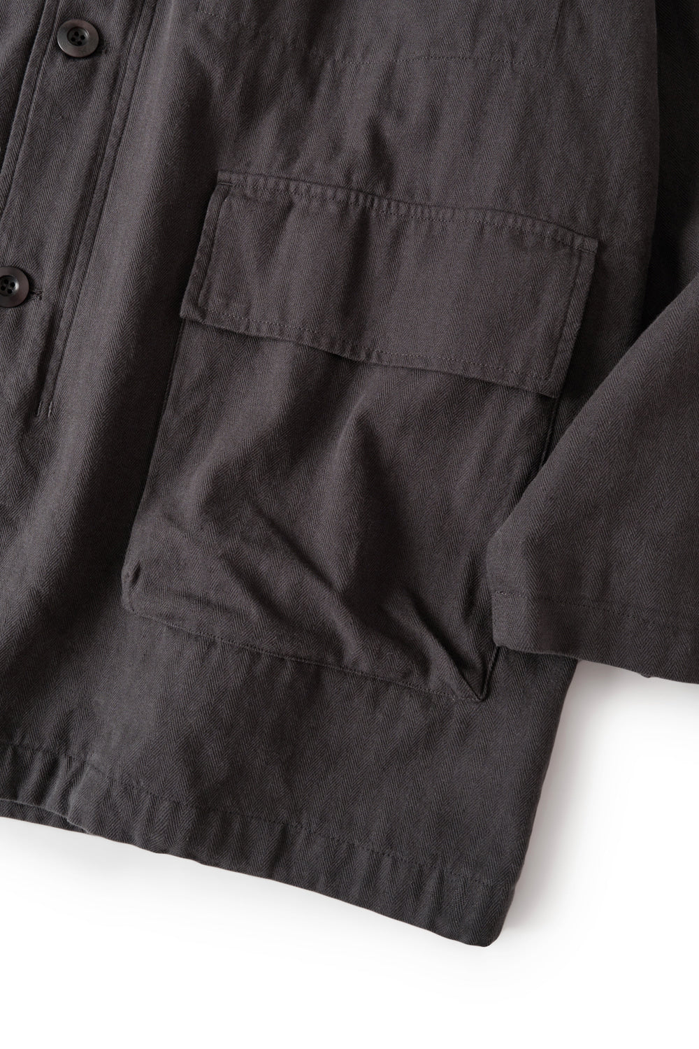 Hatchingroom - Hooded Mil Parka (Charcoal) product image 6 | TRAB K-Fashion Australia