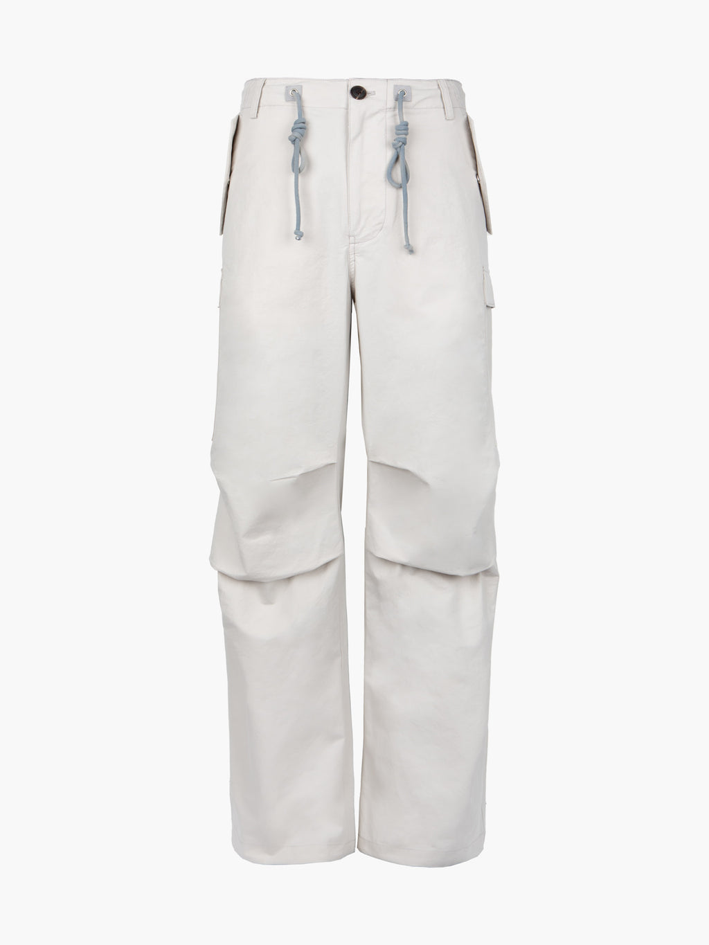 Jiyong Kim - Sun-Bleached Multi Pocket Pants (Light Grey) product image 7 | TRAB K-Fashion Australia