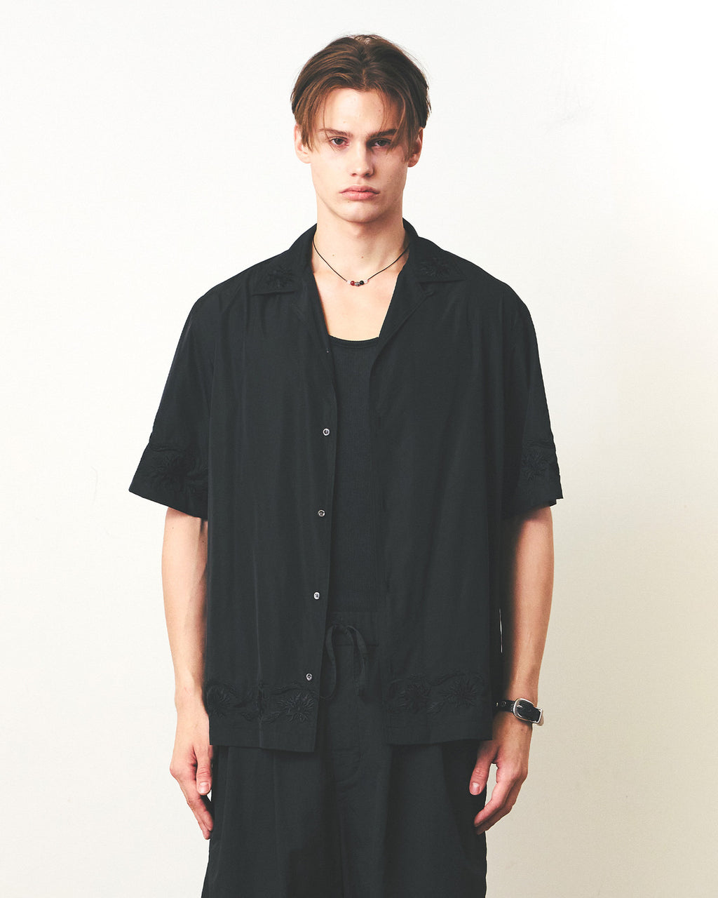 Eastlogue - Comfort Easy Shorts (Charcoal Twill) product image 2 | TRAB K-Fashion Australia