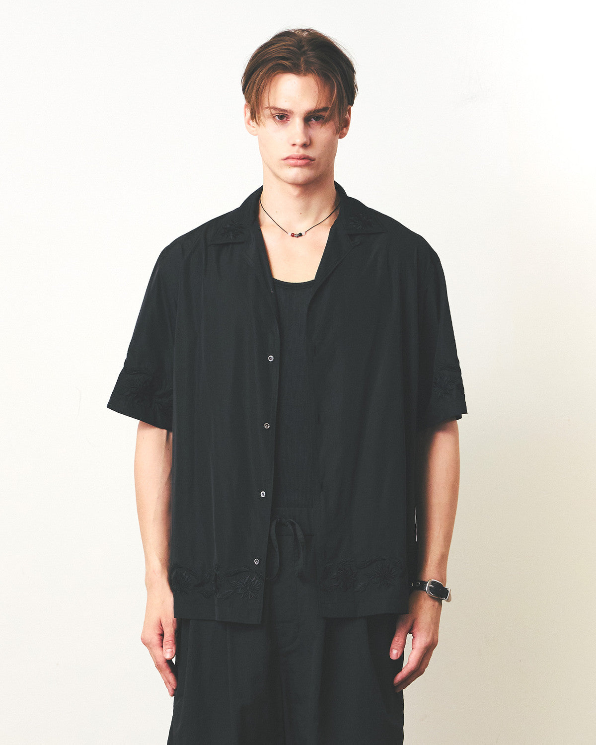 Eastlogue - Comfort Easy Shorts (Charcoal Twill) product image 2 | TRAB K-Fashion Australia