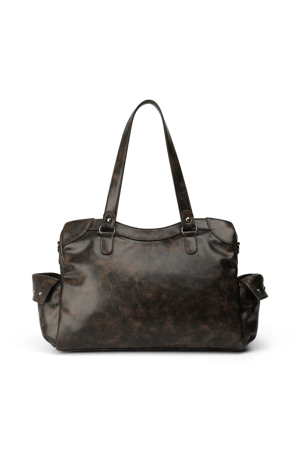 Deinet - Stud Pocket Big Bag (Burgundy) product image 15 | TRAB K-Fashion Australia