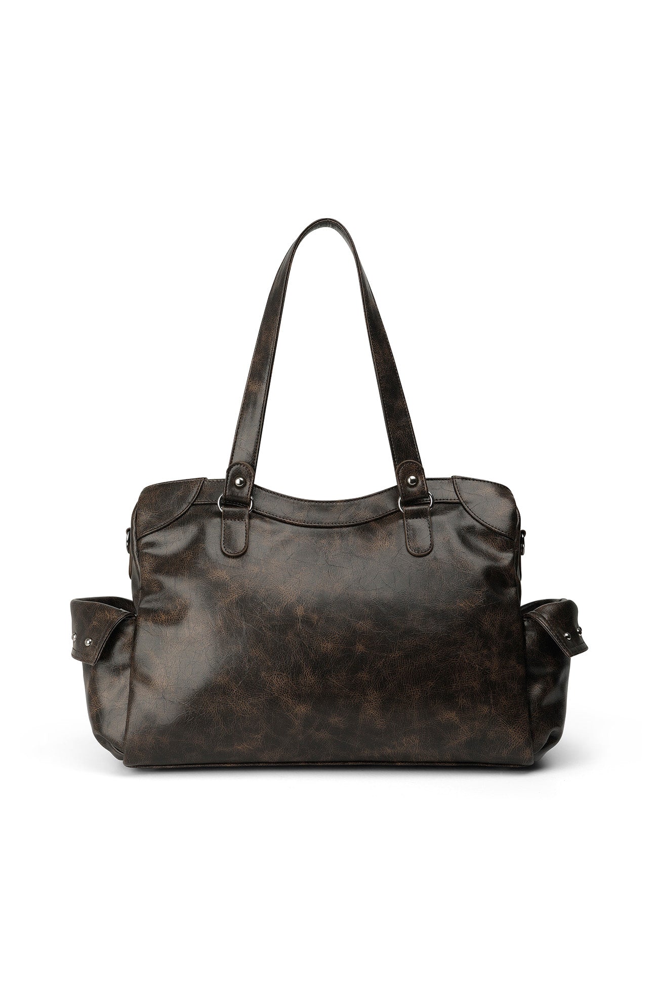 Deinet - Stud Pocket Big Bag (Burgundy) product image 15 | TRAB K-Fashion Australia
