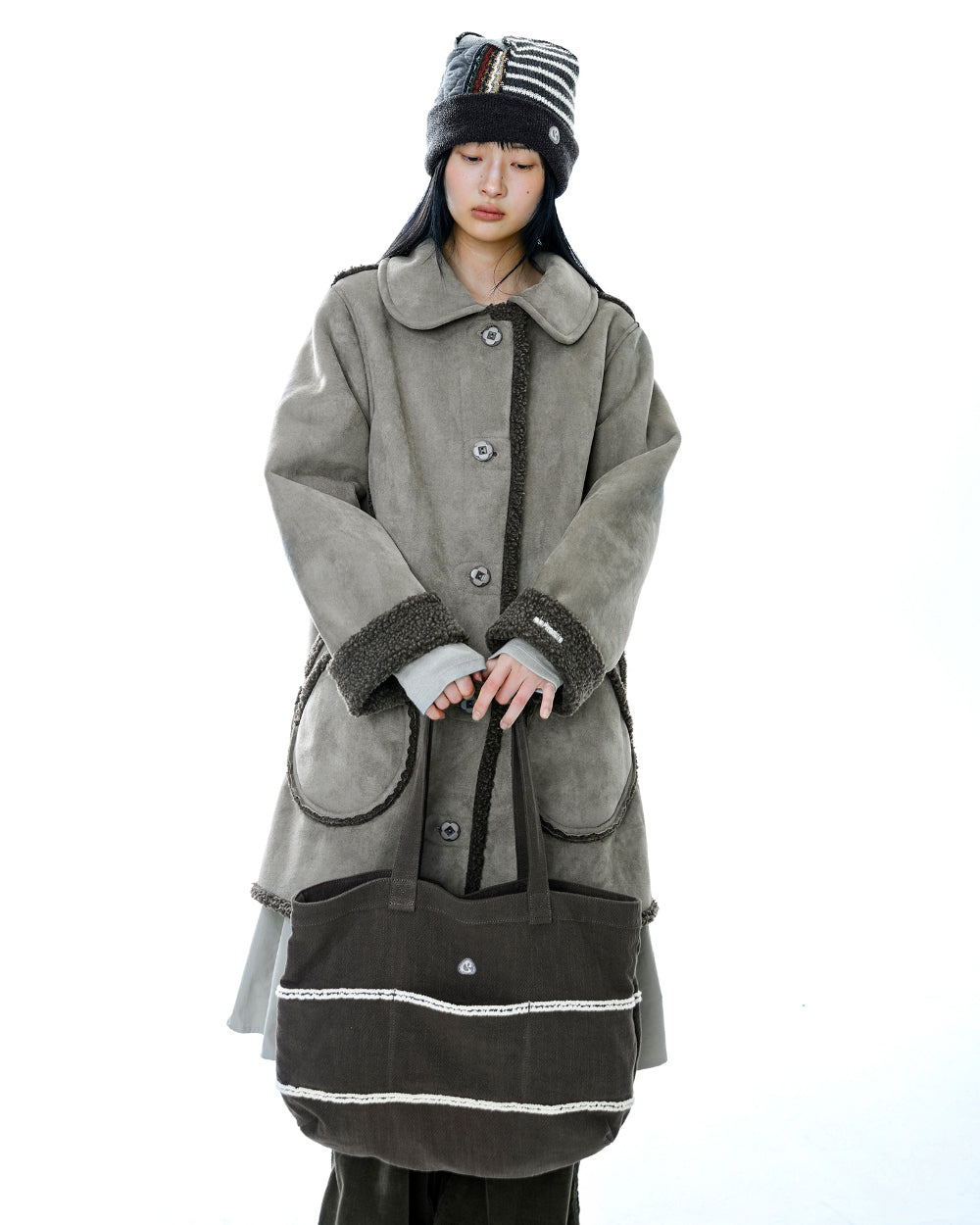 Coyseio - Moko Reversible Tote Bag (Brown) product image 3 | TRAB K-Fashion Australia