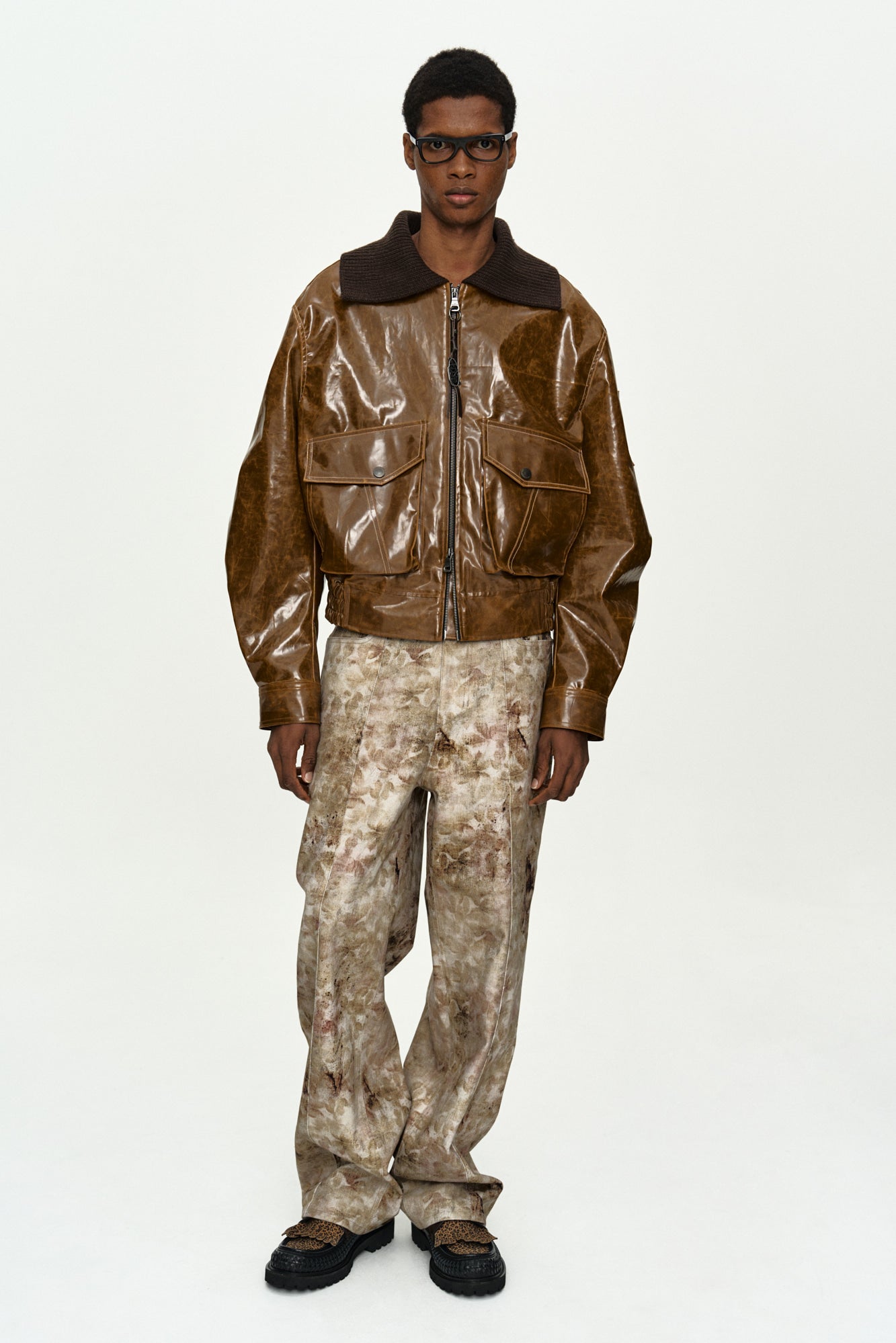 Andersson Bell - Mikoos26 Bomber Jacket (Brown) product image 8 | TRAB K-Fashion Australia