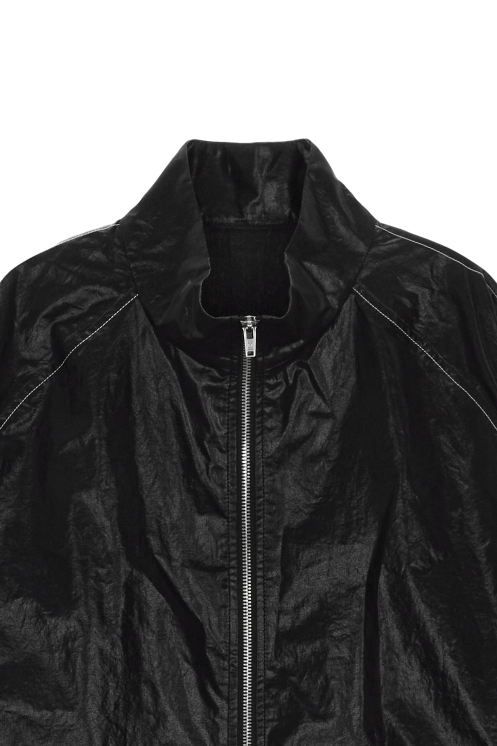 Matin Kim - Matin Kim Logo Coating Jumper (Black) product image 3 | TRAB K-Fashion Australia