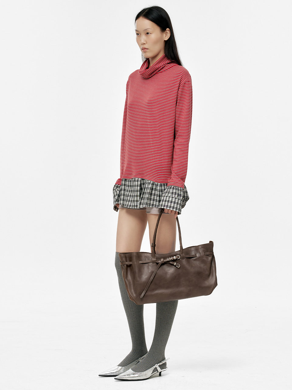 Marge Sherwood - Grandma Used Bag Large (Washed Brown Pull-Up) product image 3 | TRAB K-Fashion Australia