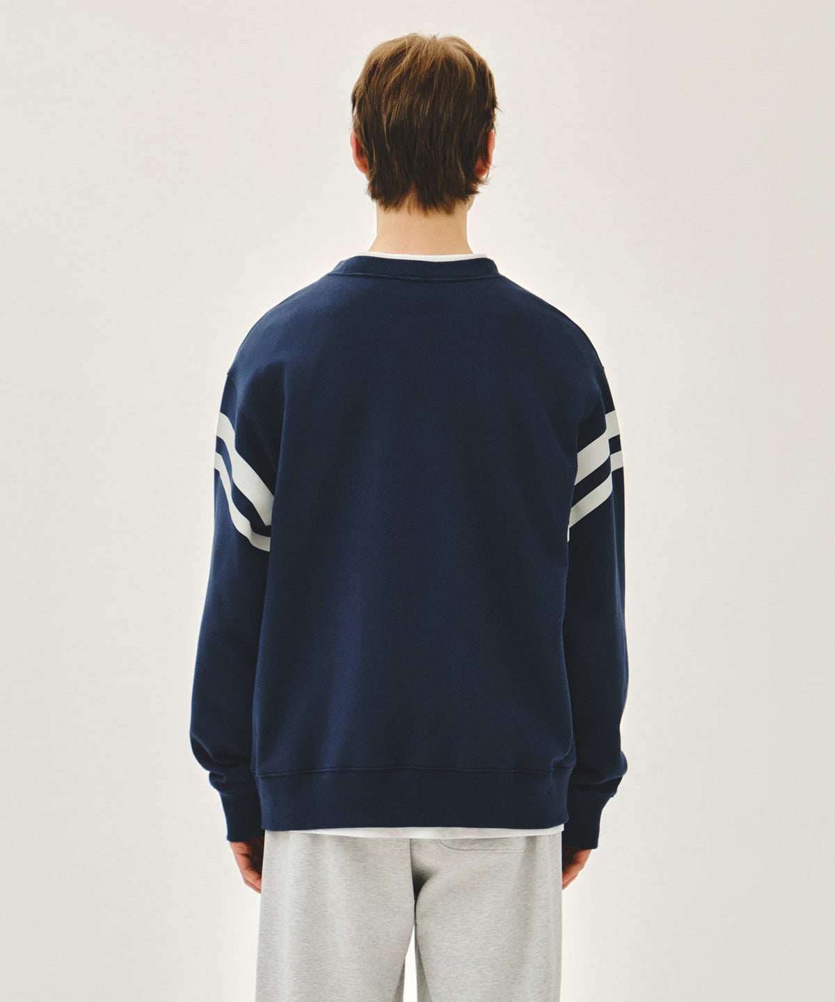 Marithe & Francois Girbaud - Marine Graphic Sweatshirt (Dark Blue) product image 3 | TRAB K-Fashion Australia
