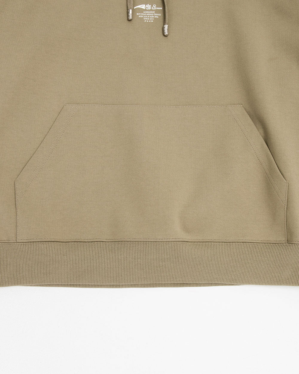 Ader Error - Verif logo hoodie (Beige) product image 7 | TRAB K-Fashion Australia