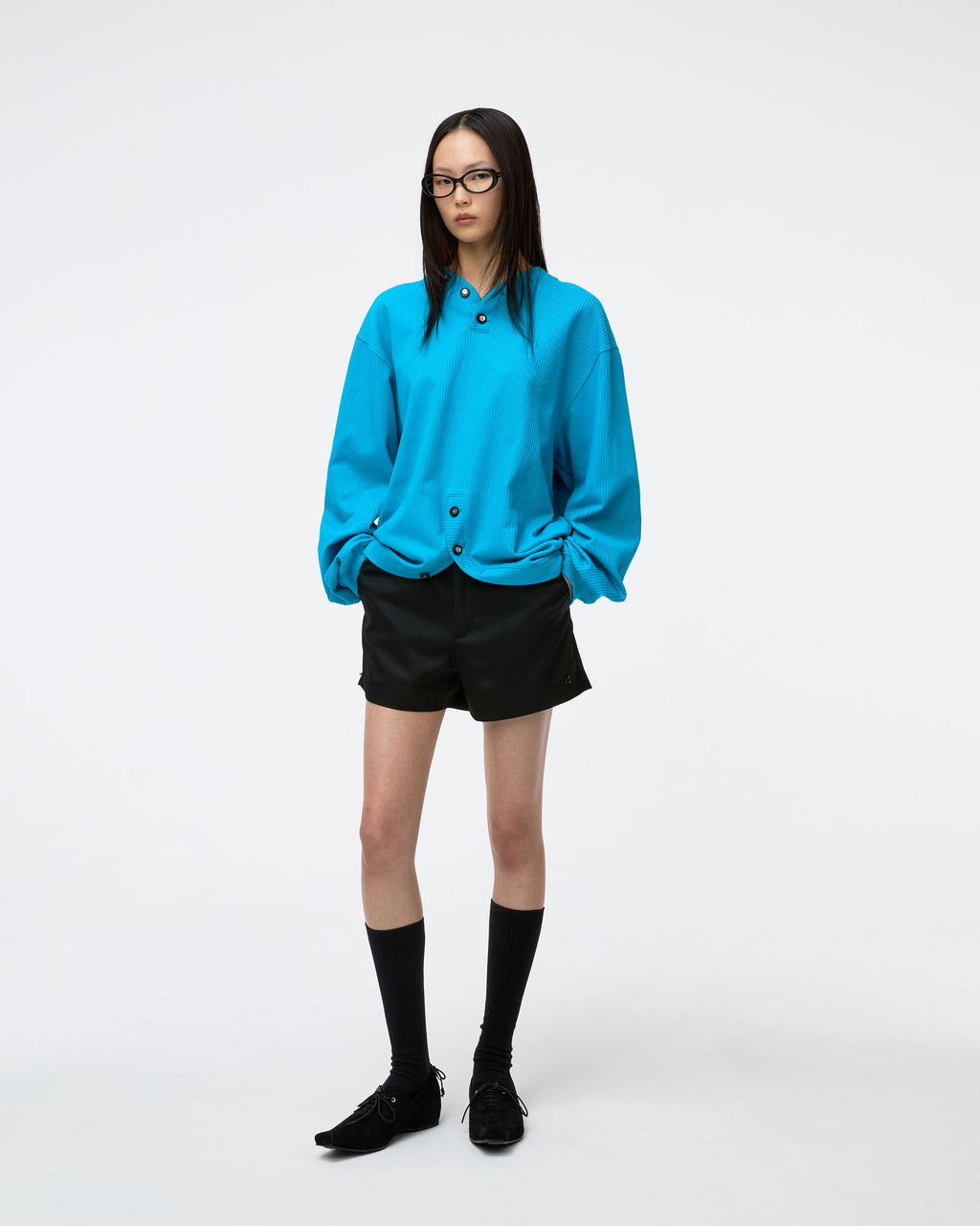Ader Error - Sweatshirt Product. 33 (Turquoise) product image 4 | TRAB K-Fashion Australia