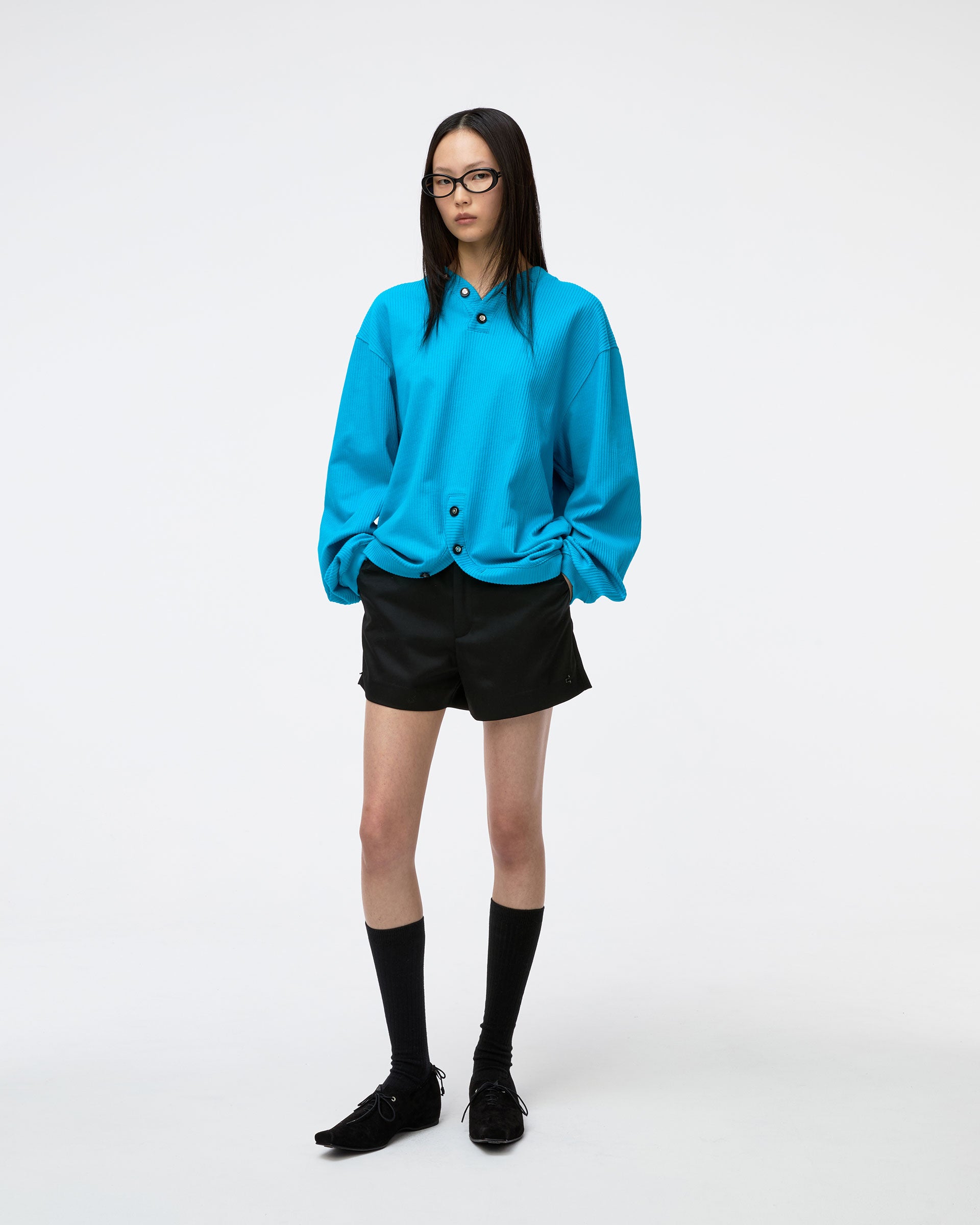 Ader Error - Sweatshirt Product. 33 (Turquoise) product image 4 | TRAB K-Fashion Australia