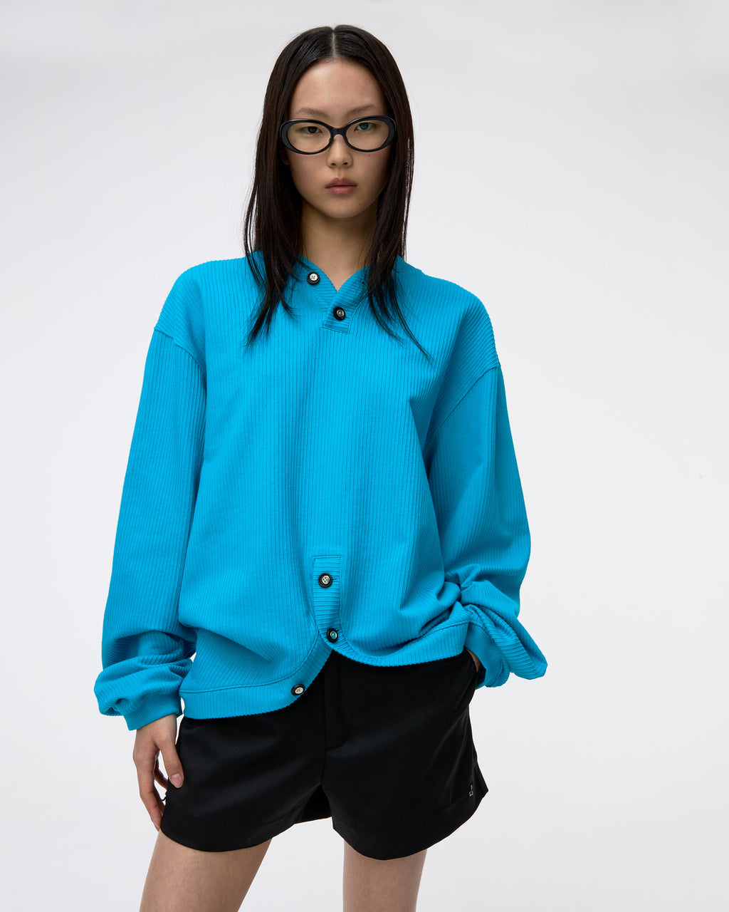 Ader Error - Sweatshirt Product. 33 (Turquoise) product image 6 | TRAB K-Fashion Australia