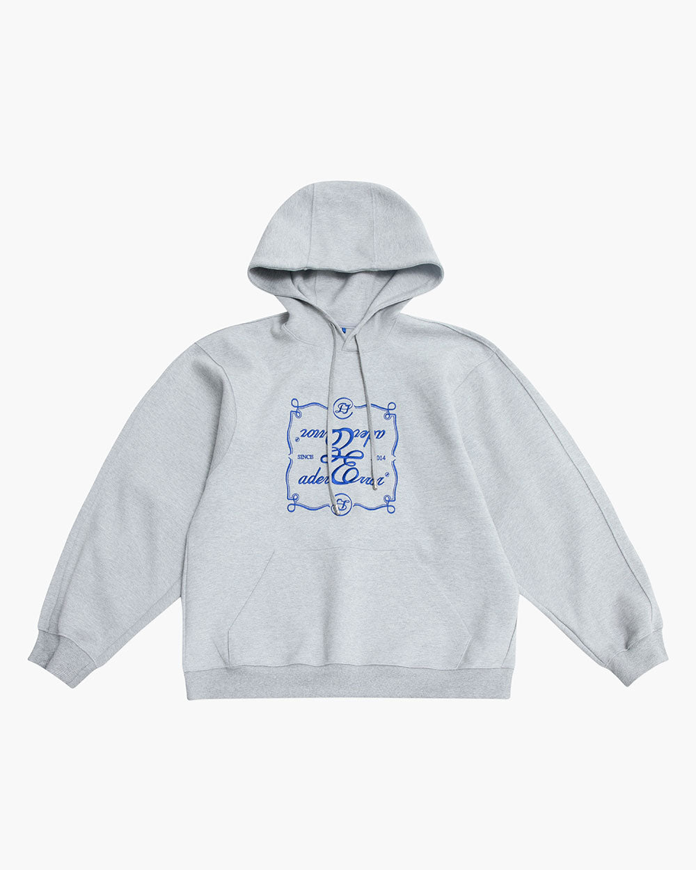 Ader Error - Decal logo hoodie (Grey) product image 8 | TRAB K-Fashion Australia