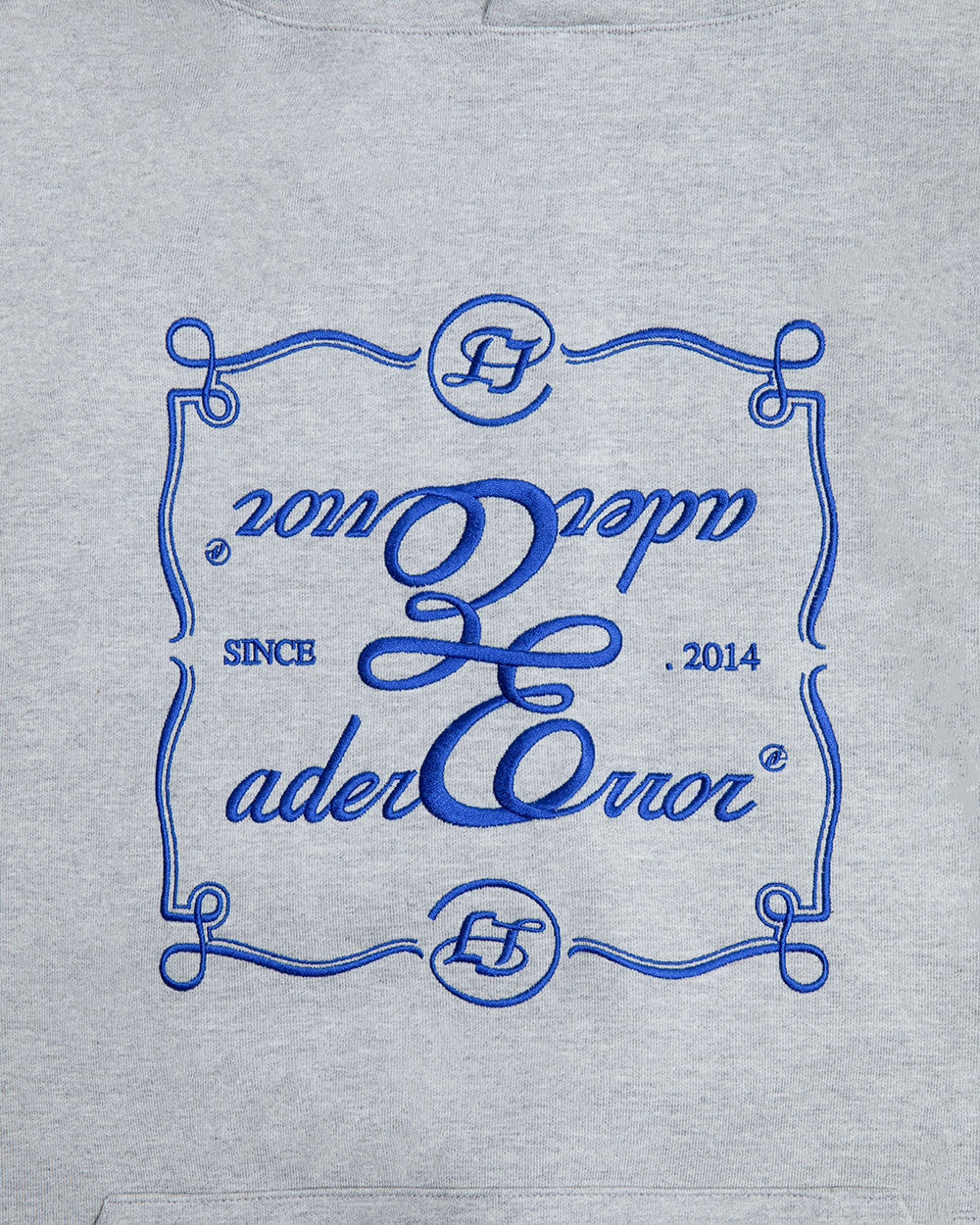 Ader Error - Decal logo hoodie (Grey) product image 3 | TRAB K-Fashion Australia