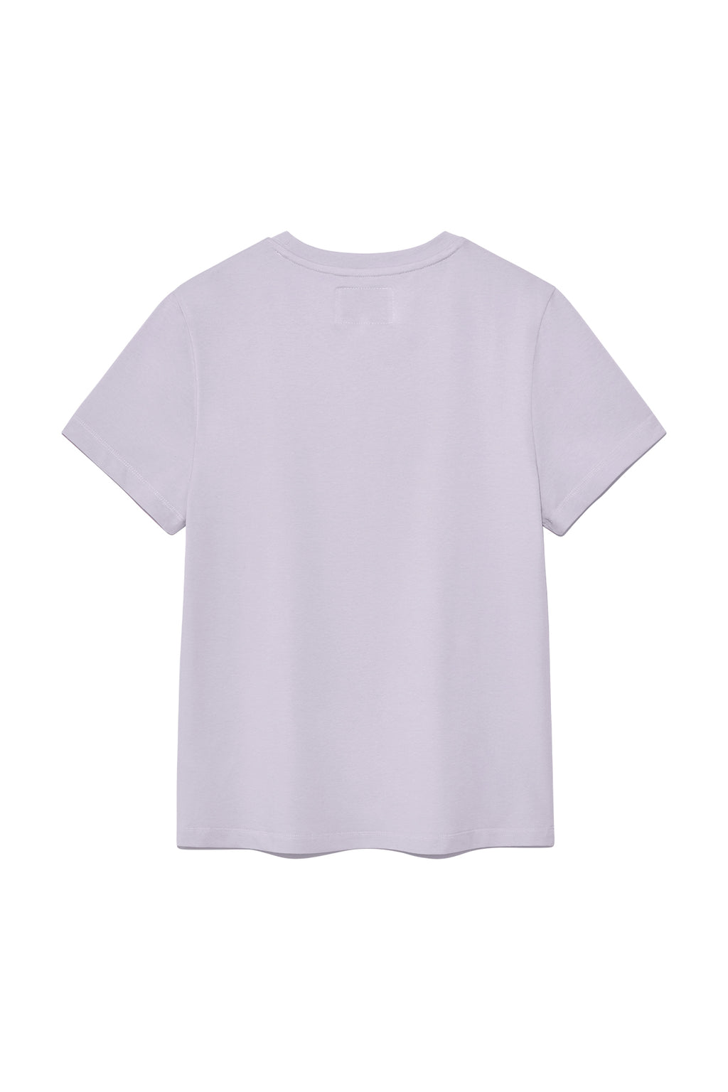 Matin Kim - Applique Logo Patch Top (Lilac) product image 2 | TRAB K-Fashion Australia