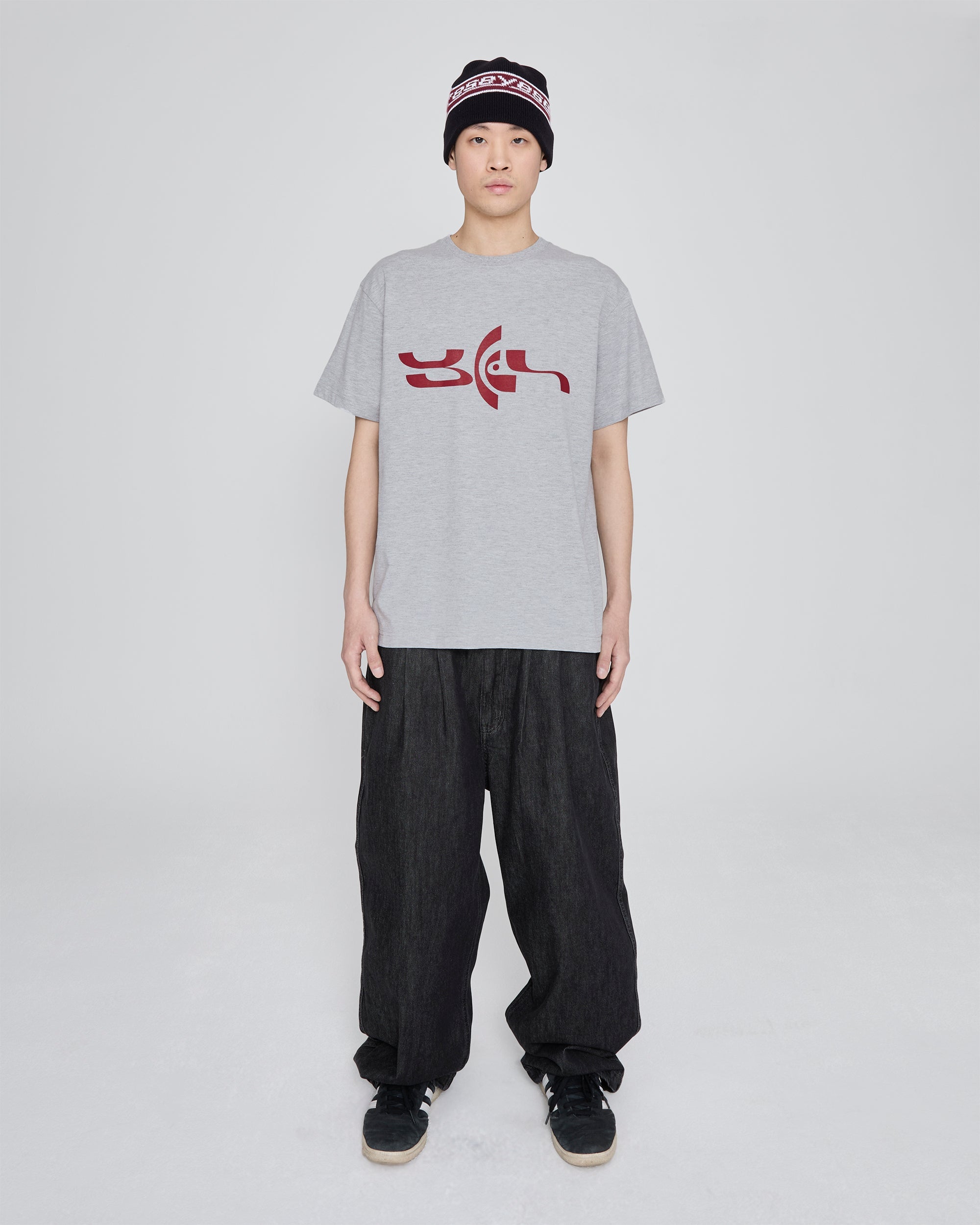 yeseyesee - Geometric Logo Tee (Grey) product image 7 | TRAB K-Fashion Australia