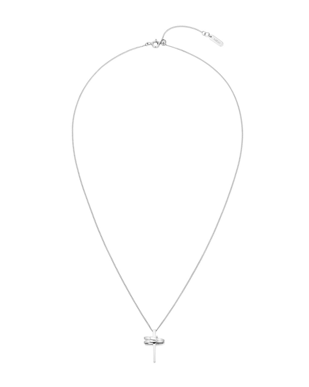 Numbering - Coiled Cross Pendant Necklace #4807 product image 3 | TRAB K-Fashion Australia