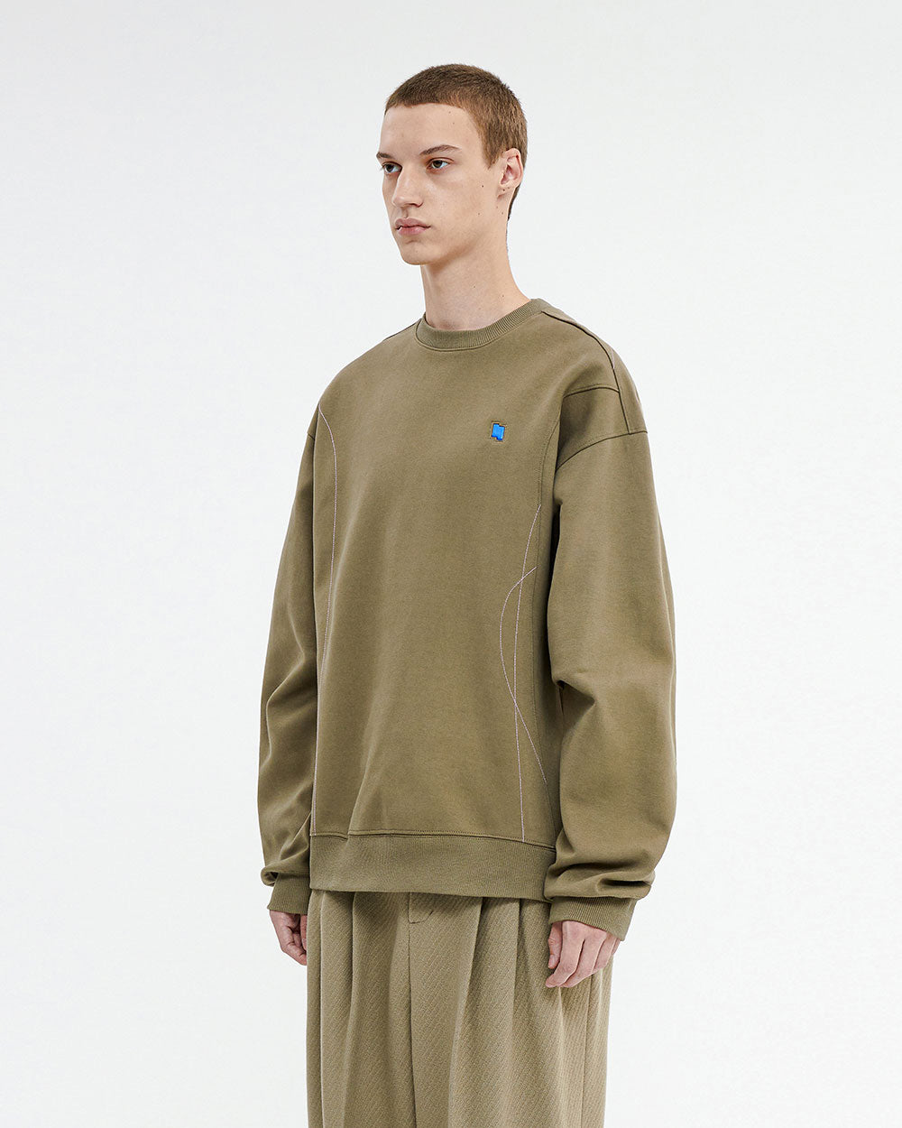 Ader Error - TRS sweatshirt (Brown) product image 2 | TRAB K-Fashion Australia