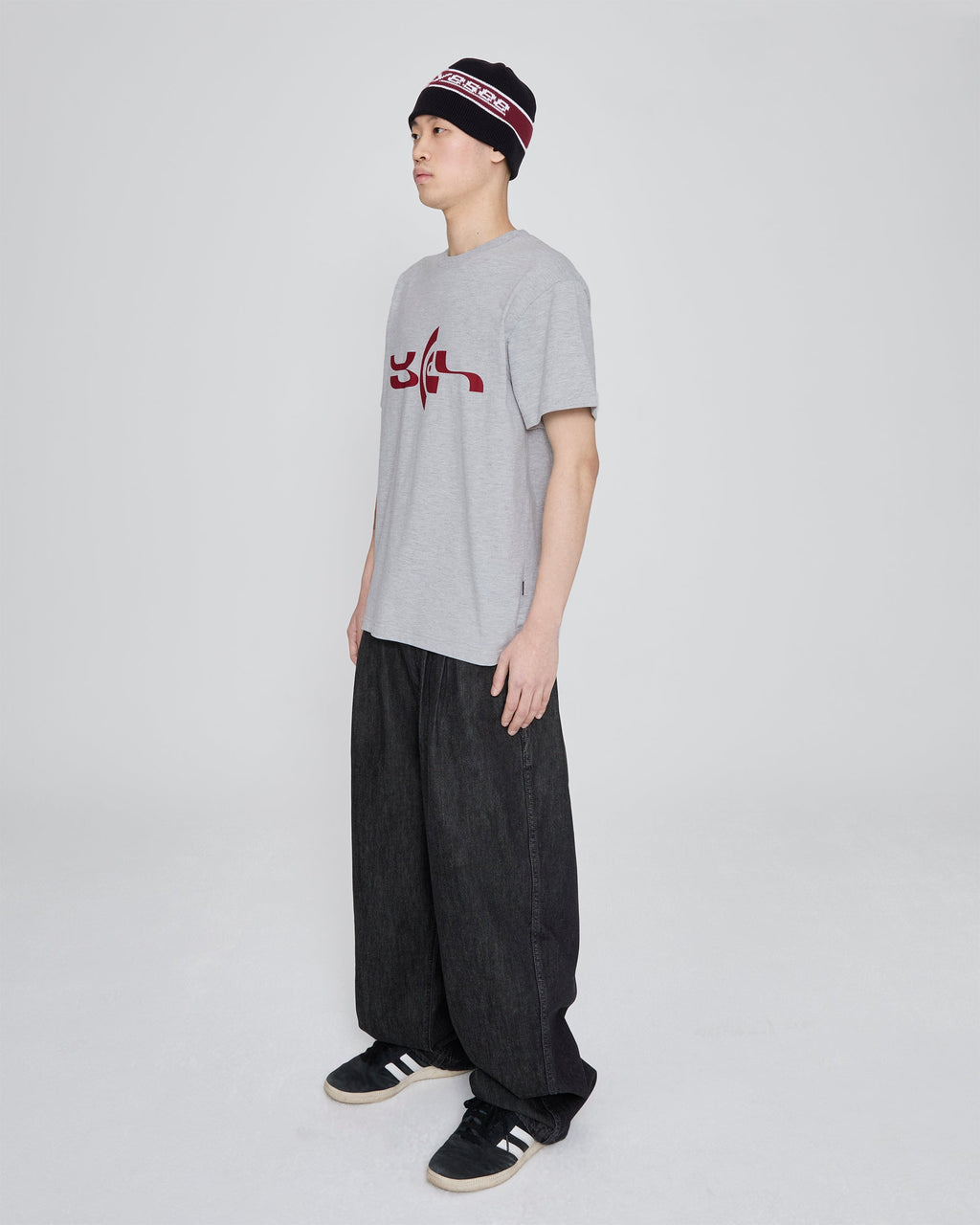 yeseyesee - Geometric Logo Tee (Grey) product image 8 | TRAB K-Fashion Australia