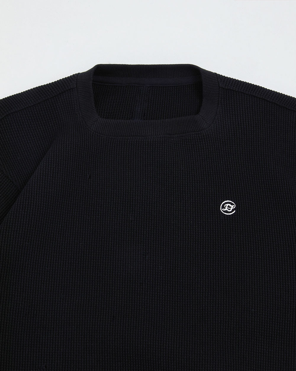 Ader Error - Speric small logo sweatshirt (Noir) product image 5 | TRAB K-Fashion Australia