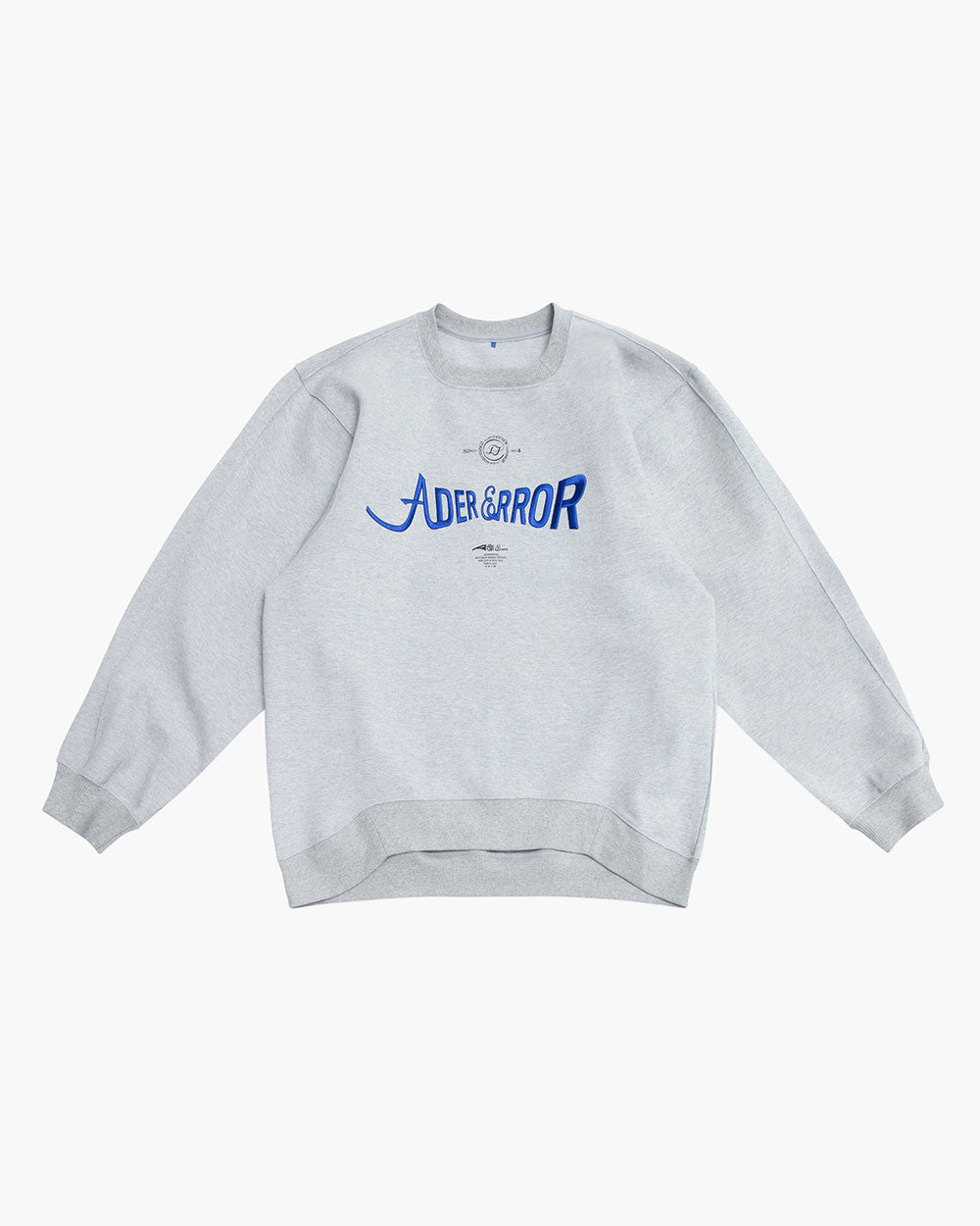 Ader Error - Verif logo sweatshirt (Grey) product image 9 | TRAB K-Fashion Australia