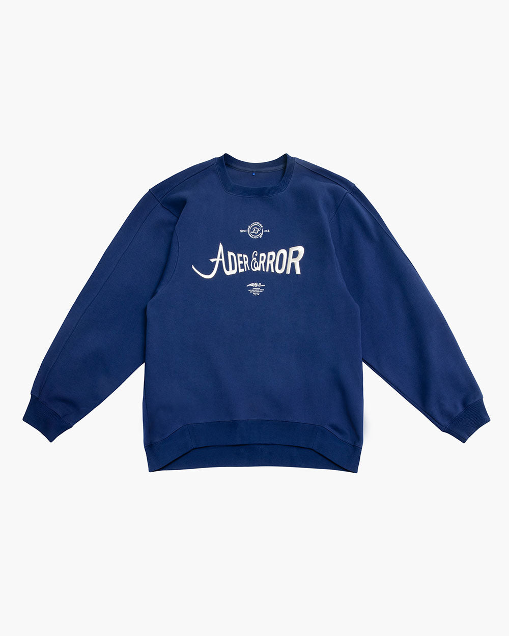 Ader Error - Verif logo sweatshirt (Navy) product image 9 | TRAB K-Fashion Australia