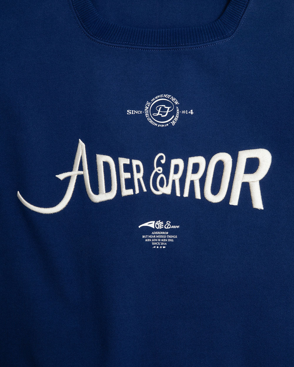 Ader Error - Verif logo sweatshirt (Navy) product image 3 | TRAB K-Fashion Australia