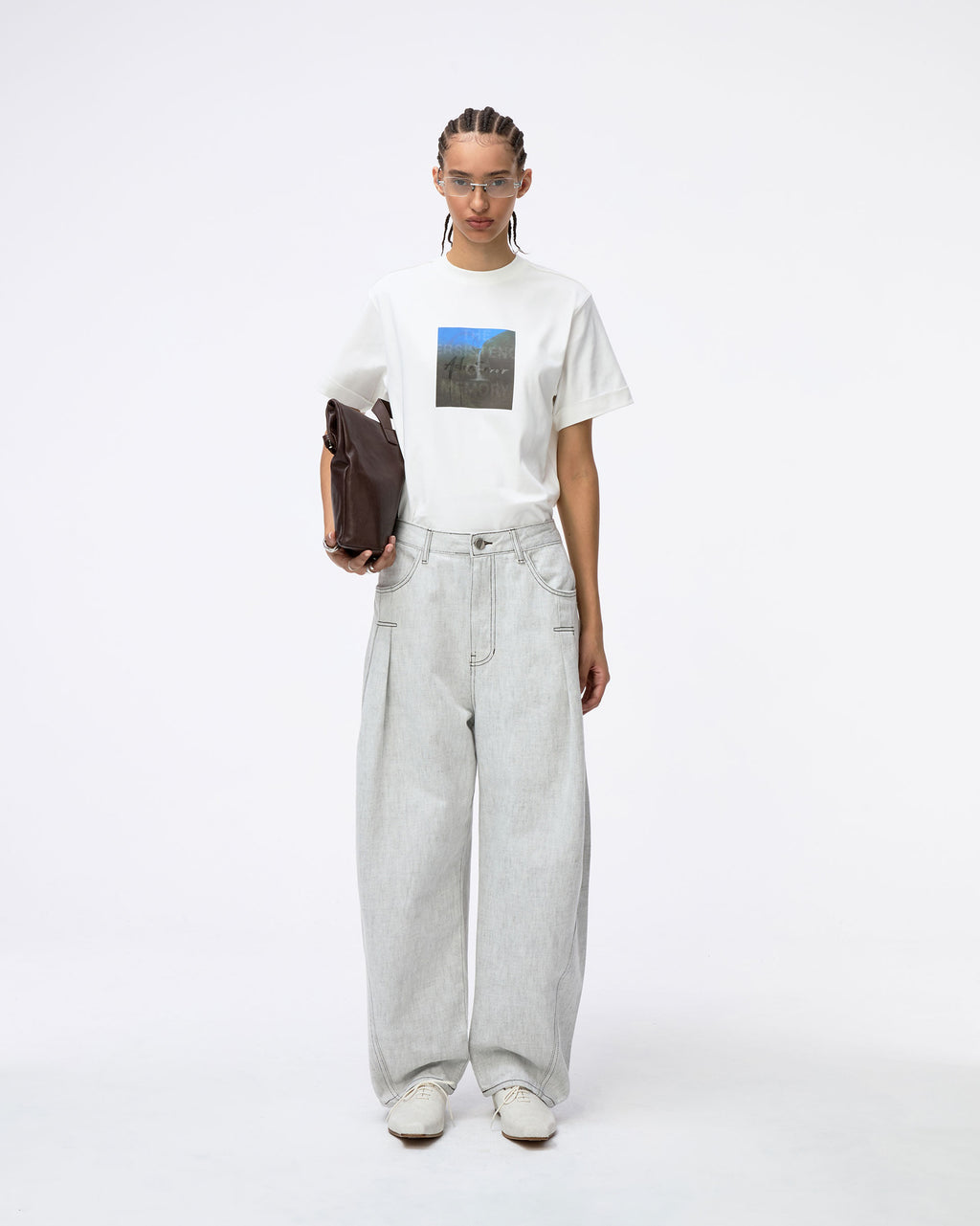 Ader Error - T-shirt Product. 37 (Off White) product image 1 | TRAB K-Fashion Australia
