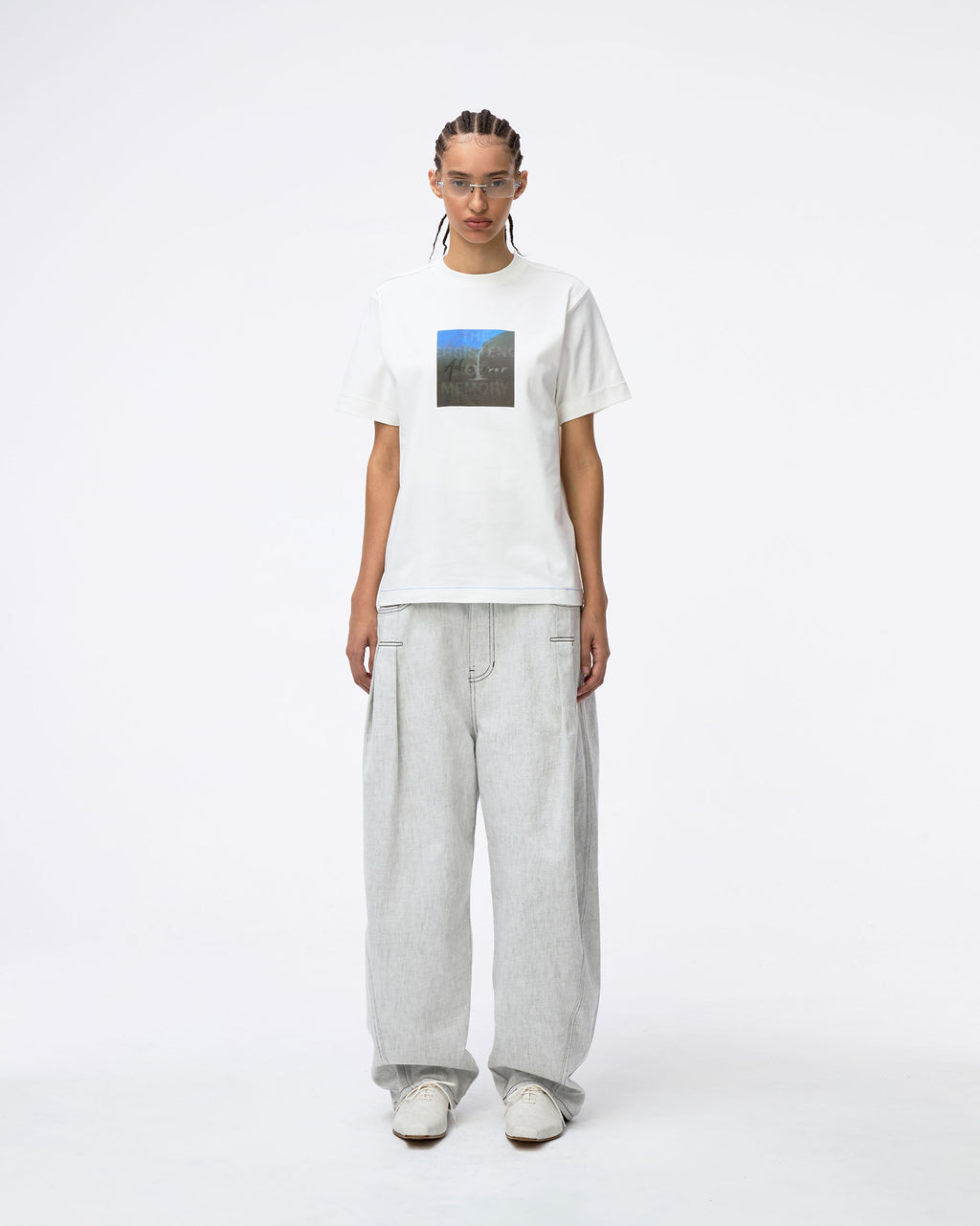 Ader Error - T-shirt Product. 37 (Off White) product image 2 | TRAB K-Fashion Australia