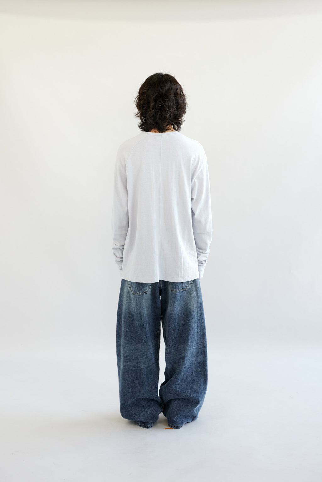 Hatchingroom - Wide Curve Jeans Washed (Blue) product image 6 | TRAB K-Fashion Australia