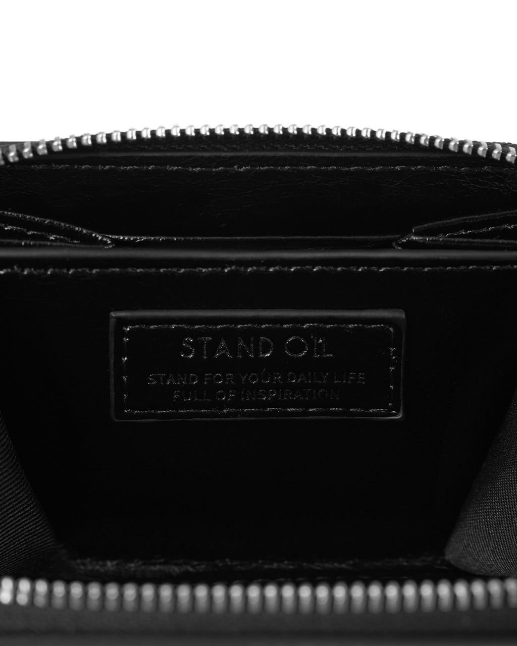 Stand Oil - Post Wallet (Black) product image 7 | TRAB K-Fashion Australia