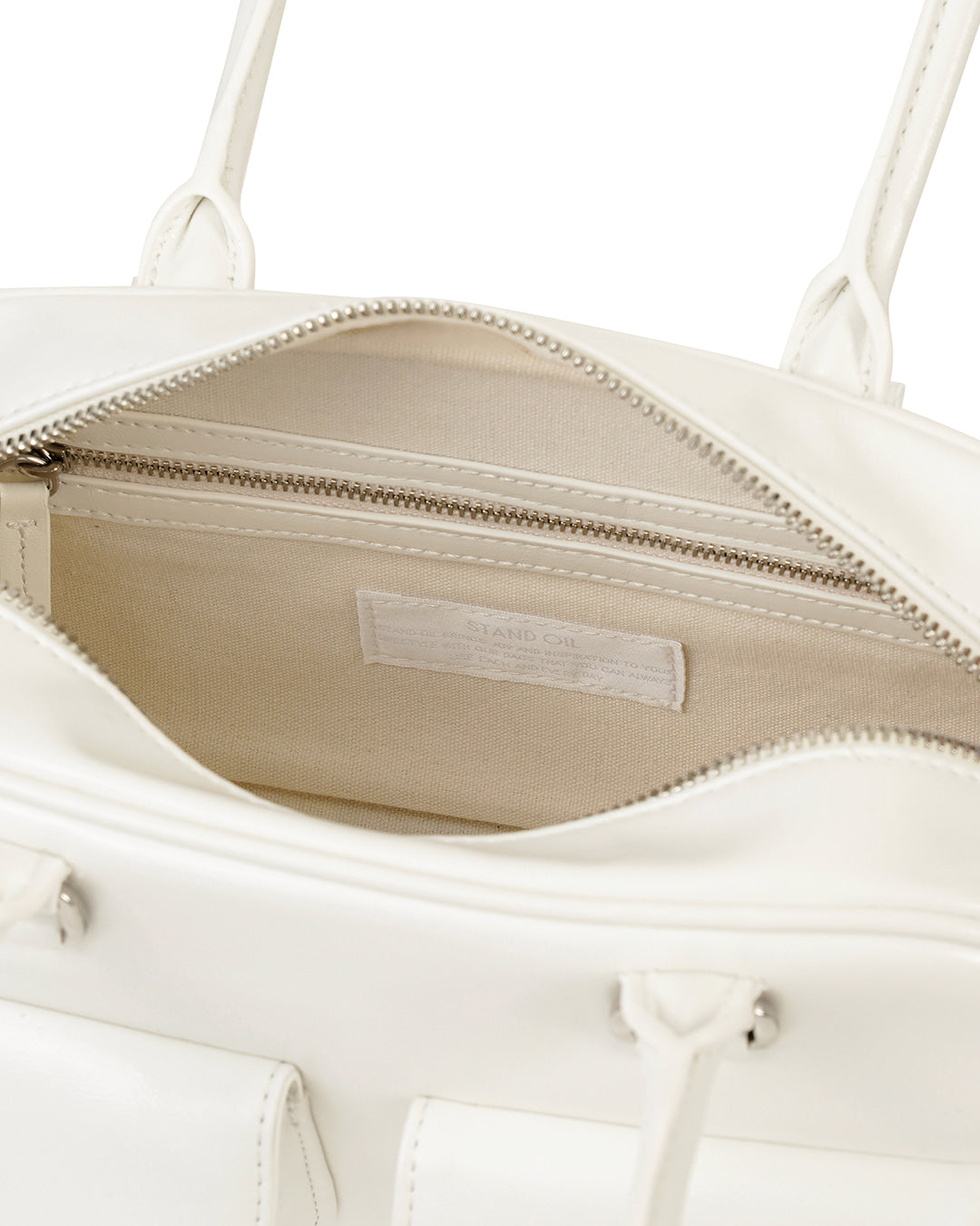 Stand Oil - Chubby bag (White) product image 8 | TRAB K-Fashion Australia