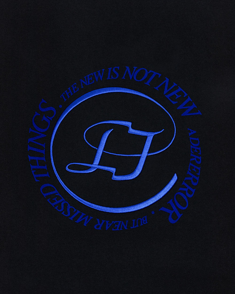 Ader Error - Speric logo sweatshirt (Noir) product image 3 | TRAB K-Fashion Australia