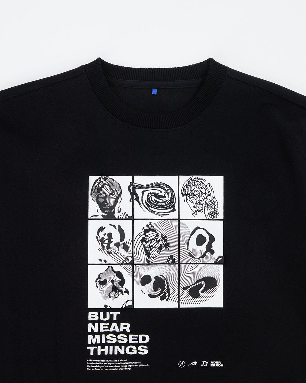 Ader Error - Topian sweatshirt (Noir) product image 5 | TRAB K-Fashion Australia