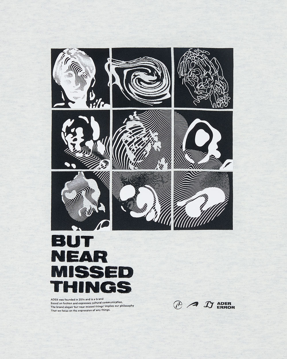 Ader Error - Topian sweatshirt (Oatmeal) product image 7 | TRAB K-Fashion Australia