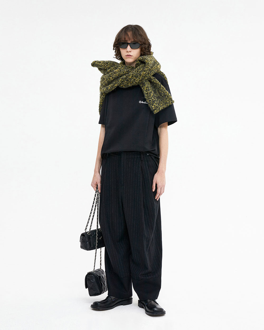 Ader Error - Fluic logo t-shirt (Noir) product image 4 | TRAB K-Fashion Australia