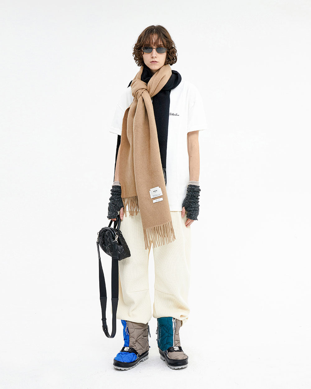 Ader Error - Fluic logo t-shirt (White) product image 4 | TRAB K-Fashion Australia