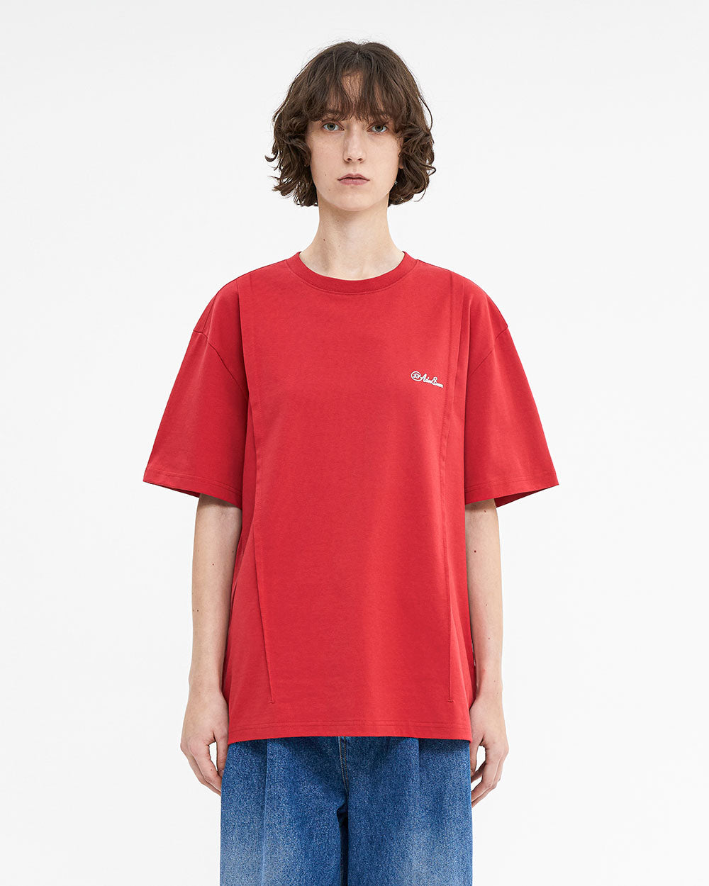 Ader Error - Fluic logo t-shirt (Red) product image 1 | TRAB K-Fashion Australia