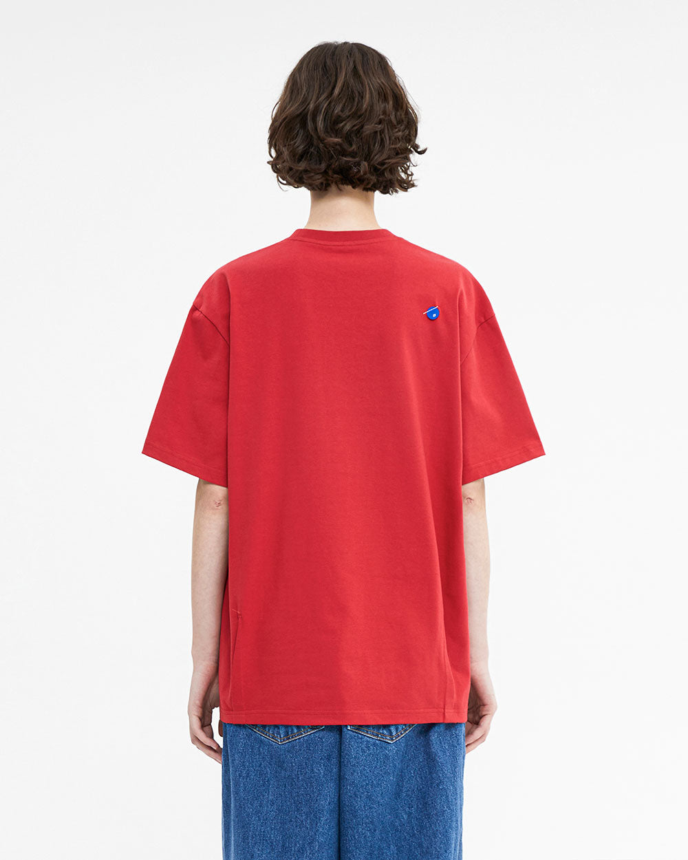 Ader Error - Fluic logo t-shirt (Red) product image 3 | TRAB K-Fashion Australia