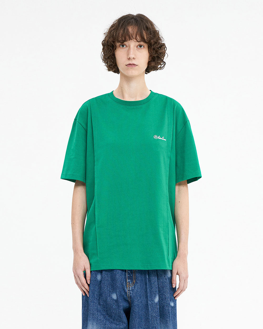 Ader Error - Fluic logo t-shirt (Green) product image 1 | TRAB K-Fashion Australia