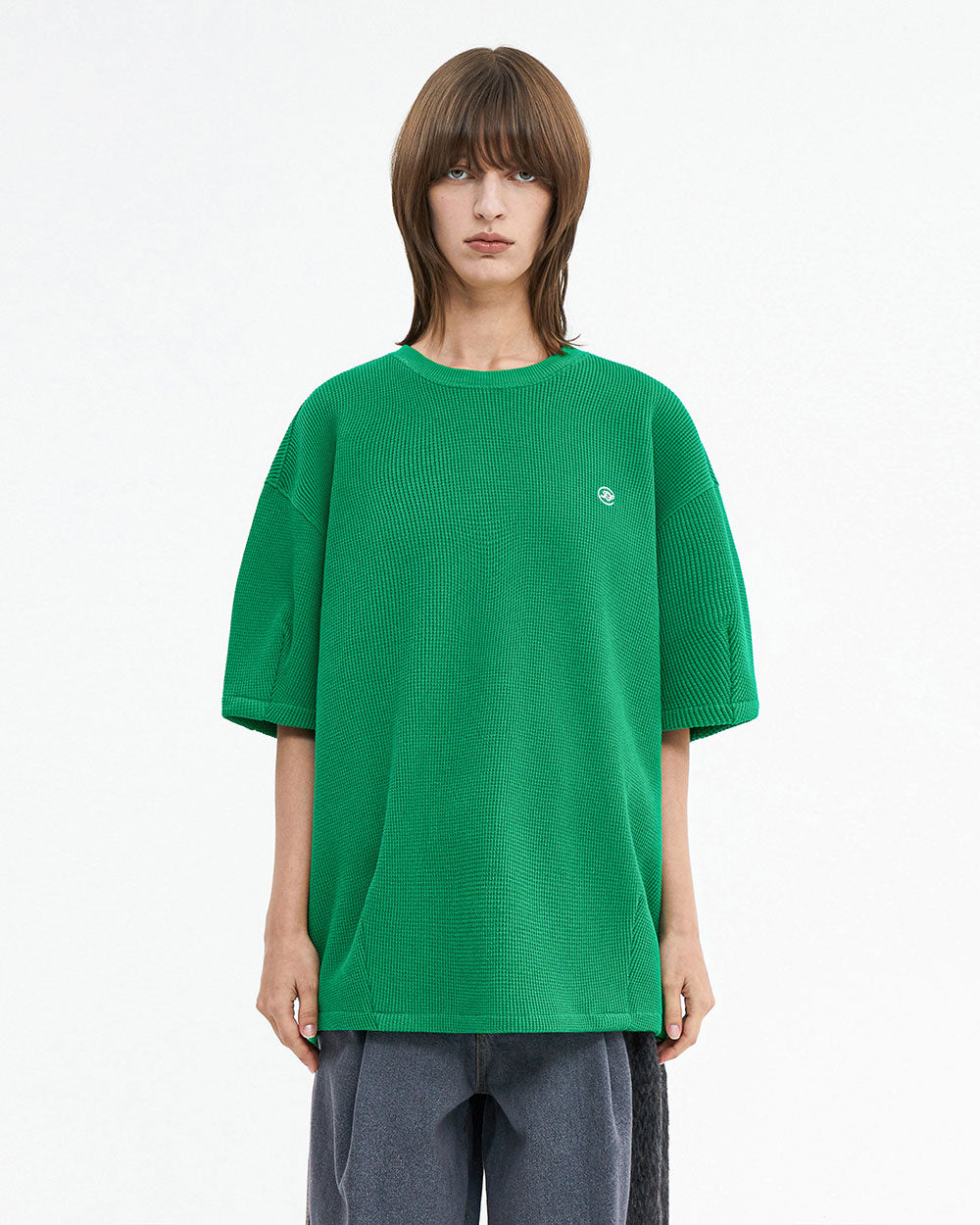 Ader Error - Speric logo t-shirt (Green) product image 1 | TRAB K-Fashion Australia