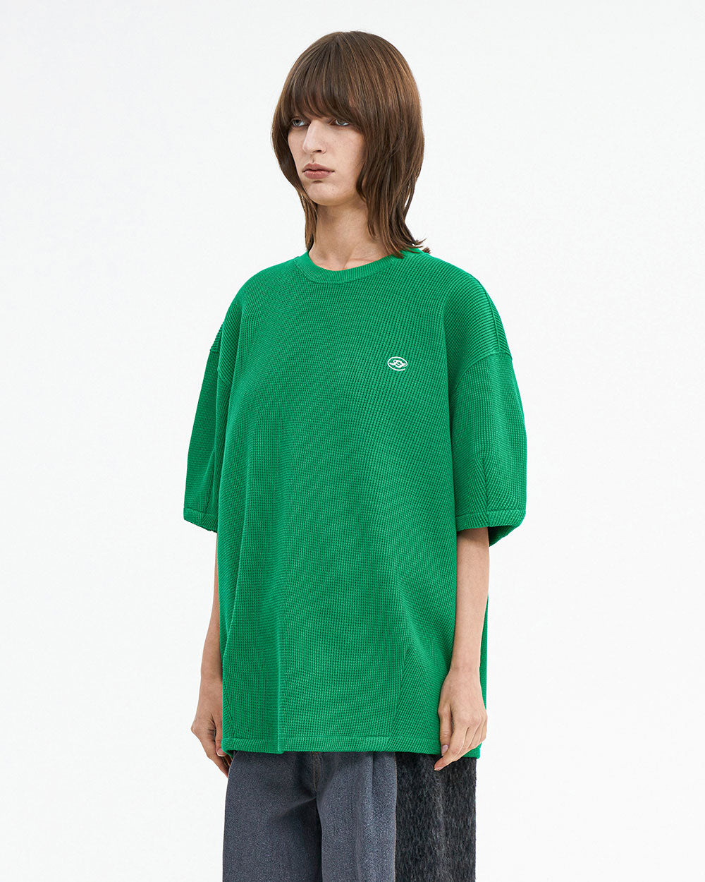 Ader Error - Speric logo t-shirt (Green) product image 2 | TRAB K-Fashion Australia
