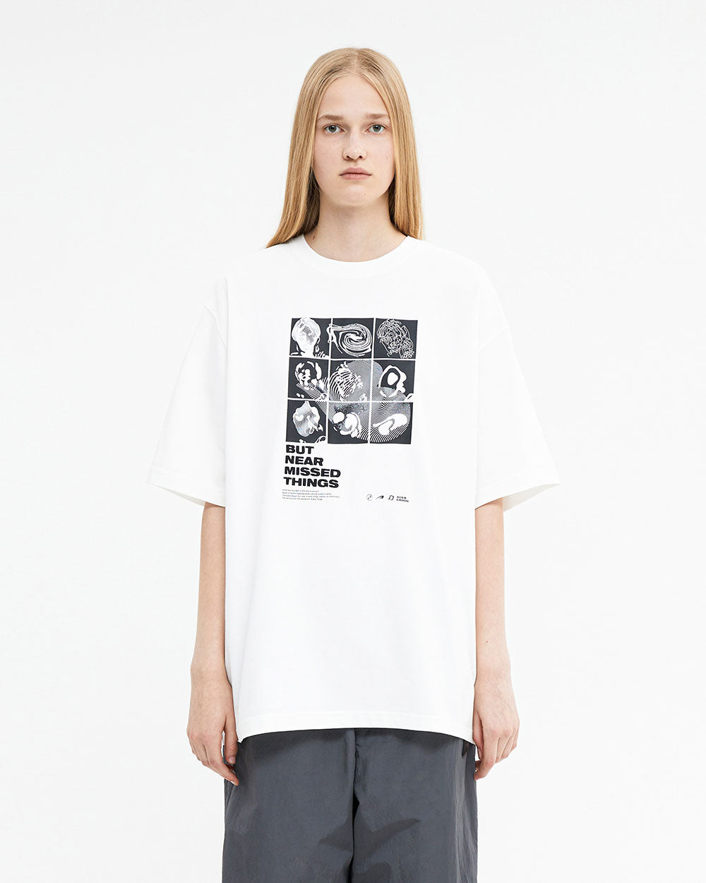 Ader Error - Topian t-shirt (White) product image 1 | TRAB K-Fashion Australia